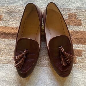 Jamie Haller Oxblood Tassel Loafer Sz 38